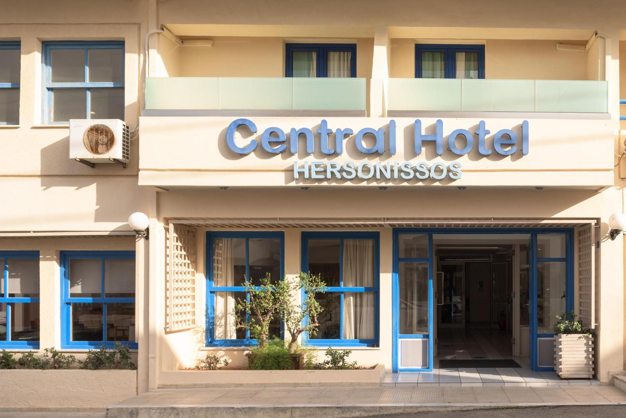 Central Hersonissos Hotel Bagian luar foto